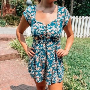 Floral Boho Chic Romper